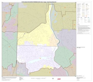 <span class="mw-page-title-main">Oregon's 38th House district</span> Legislative districts in the state of Oregon