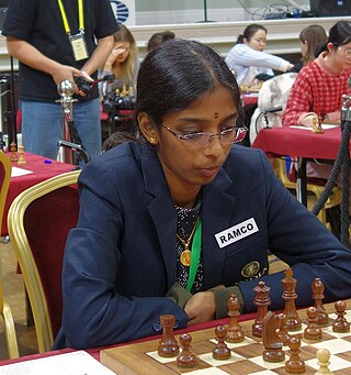 <span class="mw-page-title-main">Vaishali Rameshbabu</span> Indian chess grandmaster (born 2001)