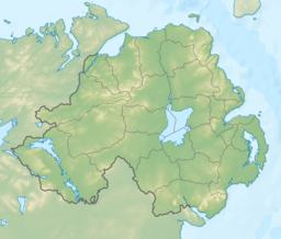 Lough Beg is located in Northern Ireland