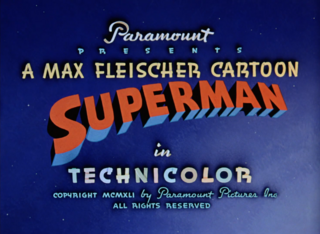 <i>Superman</i> (1940s animated film series) Series of animated short films