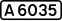 UK road A6035.svg