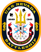 USS Nevada Battleship Crest.png