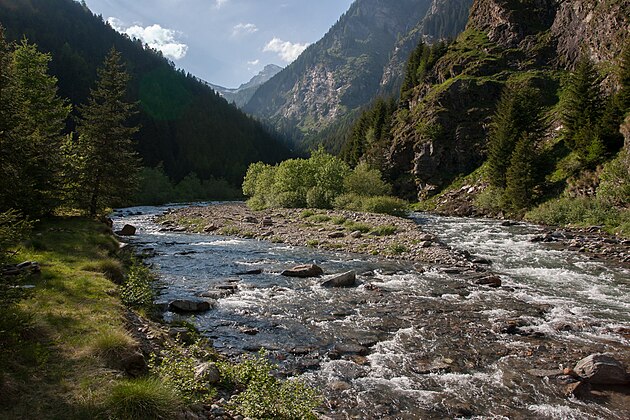 Val Malvaglia, river Orino.