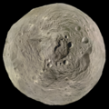 Vesta's south pole