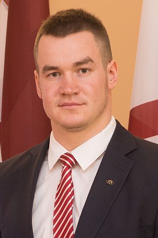 <span class="mw-page-title-main">Arvis Vilkaste</span> Latvian bobsledder