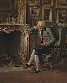 Portrait du baron de Besenval à l'hôtel de Besenval, 1791, National Gallery.