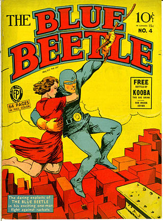 <span class="mw-page-title-main">Blue Beetle (Dan Garrett)</span> Comic book superhero