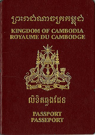 <span class="mw-page-title-main">Visa requirements for Cambodian citizens</span> Entry requirements imposed on Cambodians by other states