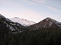 Berge bei Los Maitenes.