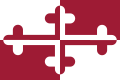 Crossland Banner (inoffizielle Staatsflagge Marylands während des Sezessionskriegs)