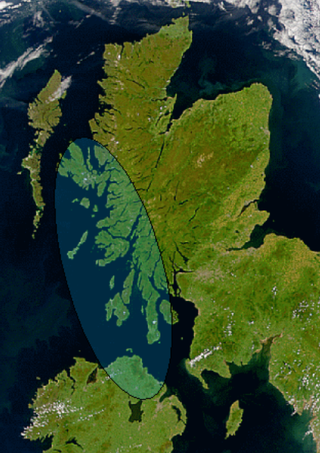 <span class="mw-page-title-main">Dál Riata</span> Gaelic overkingdom that included parts of western Scotland and northeastern Ulster in Ireland