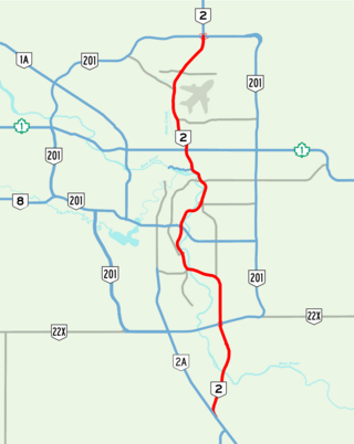 <span class="mw-page-title-main">Deerfoot Trail</span> Freeway in Calgary