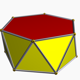 <span class="mw-page-title-main">Antiprism</span> Polyhedron with parallel bases connected by triangles