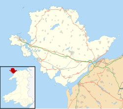 Old Church of St Afran, St Ieuan and St Sannan, Llantrisant is located in Anglesey