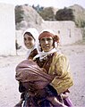 Kurdish woman with daughters.