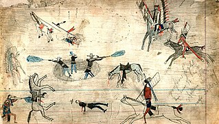 <span class="mw-page-title-main">Ledger art</span> Native American narrative art