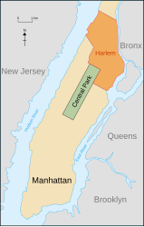 Harlem – Mappa