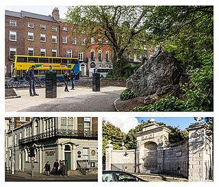 <span class="mw-page-title-main">Merrion Square</span> Garden park in Dublin