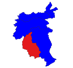 Location in Lashio district