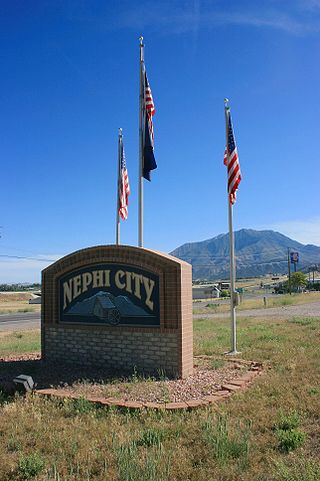 <span class="mw-page-title-main">Nephi, Utah</span> City in and county seat of Juab County, Utah, United States