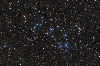 <span class="mw-page-title-main">NGC 6633</span> Open cluster in the constellation of Ophiuchus