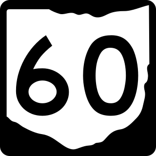 <span class="mw-page-title-main">Ohio State Route 60</span> State highway in Ohio, US