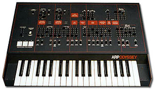 <span class="mw-page-title-main">ARP Odyssey</span> Electronic musical instrument developed by ARP Instruments