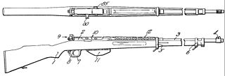 <span class="mw-page-title-main">Pedersen rifle</span> Semi-automatic rifle