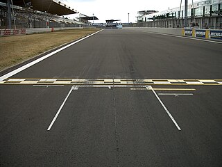 <span class="mw-page-title-main">Pole position</span> First position on a motor-racing starting grid