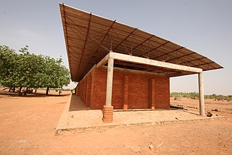 L'escola primària de Gando.