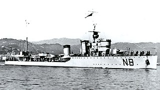 Italian destroyer <i>Nembo</i> (1927) Destroyer of the Regia Marina