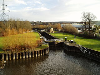 River Don Navigation Waterway navigation in South Yorkshire, England