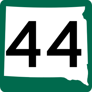 <span class="mw-page-title-main">South Dakota Highway 44</span> State highway in South Dakota, United States