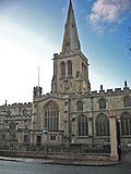 St Paul’s Church, Bedford, where Farrar restored the nave and chancel