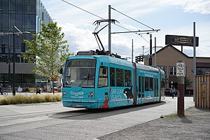 Streetcar at Lake Union Park