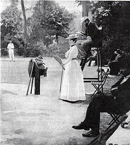 Hélène Pévost; Fransız tenisçi, 1900 Paris Olimpiyatlarında tenis şampiyonu ki kadınların katıldığı ilk oyundur