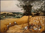 Pieter Bruegel Zaharra, Uzta, 1565