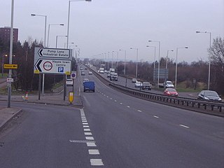 <span class="mw-page-title-main">A312 road</span> Road in London