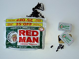 <span class="mw-page-title-main">Chewing tobacco</span> Type of smokeless tobacco product