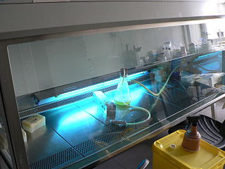 <span class="mw-page-title-main">Ultraviolet germicidal irradiation</span> Disinfection method using ultraviolet light