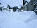 Deutschland, Thüringer Wald, Gehlberg im Winter