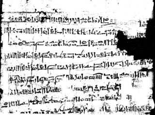 <span class="mw-page-title-main">Story of Wenamun</span> Hieratic Late Egyptian literary text