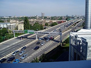 <span class="mw-page-title-main">Westway (London)</span> Elevated dual carriageway section of A40 road in West London