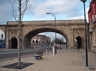 <span class="mw-page-title-main">Wicker Arches</span> Railway viaduct in South Yorkshire, England