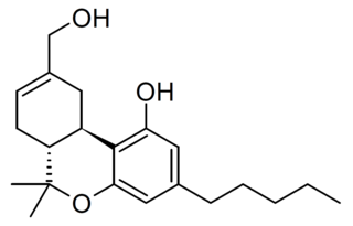 <span class="mw-page-title-main">11-Hydroxy-Delta-8-THC</span> Chemical compound