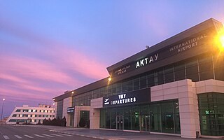 <span class="mw-page-title-main">Aqtau International Airport</span> Airport in Kazakhstan