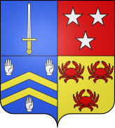 Blason Bertrand Clauzel (comte).svg