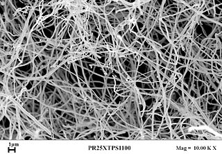 <span class="mw-page-title-main">Carbon nanofiber</span> Structured carbon fibers