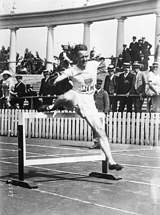 <span class="mw-page-title-main">Athletics at the 1920 Summer Olympics – Men's 400 metres hurdles</span> Olympic athletics event