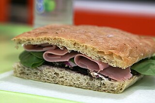 <span class="mw-page-title-main">Ham sandwich</span> Common type of sandwich